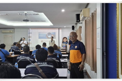 การขับรถลดอุบัติเหตุเชิงป้องกัน พขร.กลุ่มบริษัทเคซีคอปอเรชั่น